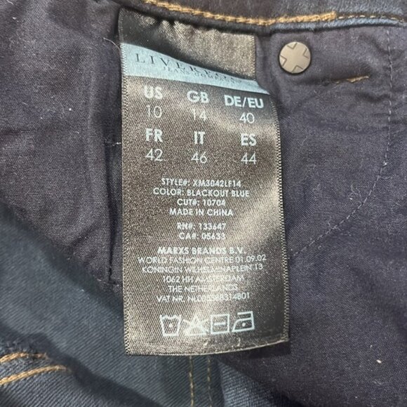 Liverpool jeans company women’s the straight jeans size 10/30 . - Picture 10 of 11